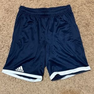 Adidas Men's Dark Blue Athletic Shorts